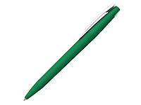 Пластиковая шариковая ручка, зеленый/,белый, Z-PEN, поверхность СофтТач