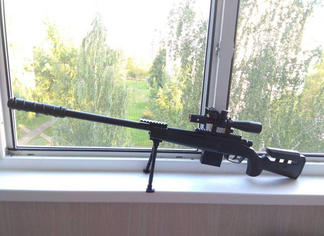 Снайперская пневматическая винтовка M24 - фото 3 - id-p66757897