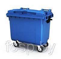 Пластиковый контейнер для мусора, 660 л