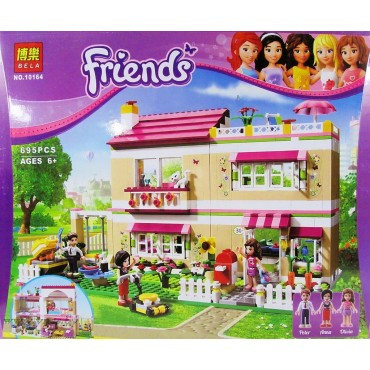 Детский конструктор Bela Friends арт. 10164  "Дом Оливии", аналог лего френдс LEGO Friends 3315