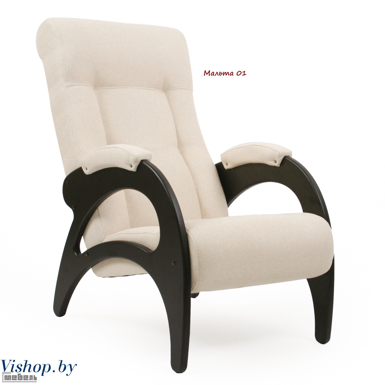Кресло для отдыха Модель 41 б/л Мальта 01 - фото 1 - id-p66771971