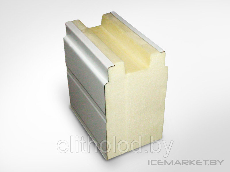 Сэндвич панель PIR ПСТ 480см 118,5см 10см белая