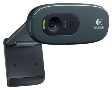 Web-камера Logitech C270, 1280x720, длинна кабеля 1.5м - фото 1 - id-p2949126