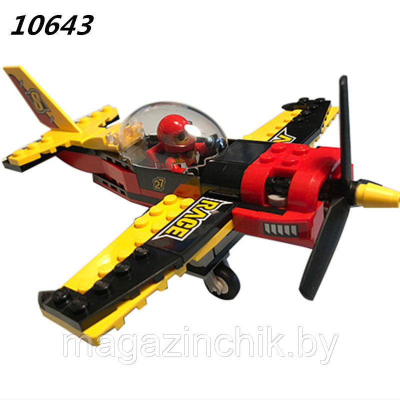 Конструктор 10643 Bela Гоночный самолет, аналог LEGO City (Лего Сити) 60144 - фото 3 - id-p66798548