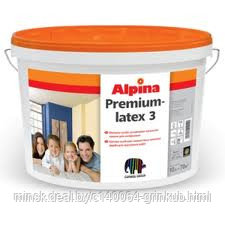 Alpina Premiumlatex3 особо устойчивая латексная краска База2 - фото 1 - id-p2949514