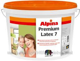 Alpina Premiumlatex7 особо устойчивая латексная краска База 1