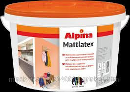 Alpina Mattlateх -латексная краска для интерьеров.