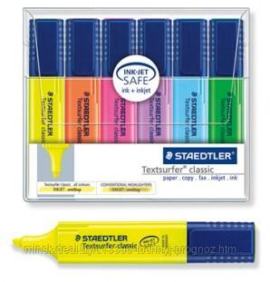 Текстовыделители STAEDTLER "Textsurfer Сlassic", набор 6 шт.