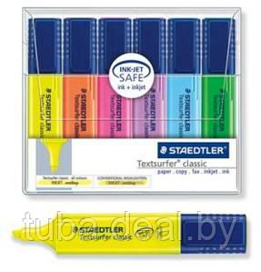 Текстовыделители STAEDTLER "Textsurfer Сlassic", набор 6 шт.