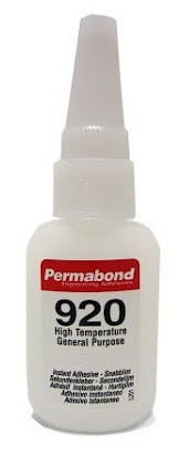 Permabond 920 Клей цианакрилатный термостойкий 20г - фото 2 - id-p66804496