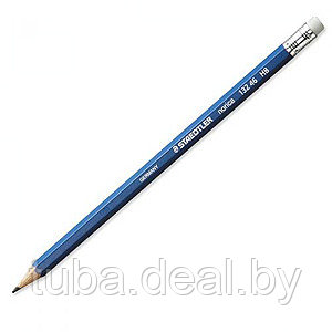 Карандаш чернографитовый STAEDTLER NORICA с ластиком HB