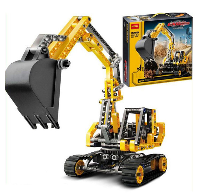 Конструктор Decool 3359 "Экскаватор" (аналог Lego Technic 8419) 286 деталей - фото 1 - id-p66805171