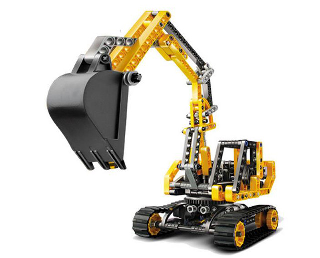 Конструктор Decool 3359 "Экскаватор" (аналог Lego Technic 8419) 286 деталей - фото 2 - id-p66805171