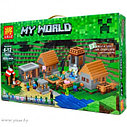 Детский конструктор Minecraft Майнкрафт арт. LELE 79351/BELA 10531 "Большая деревня"  (аналог LEGO 21128), фото 2