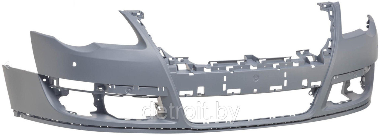 Бампер передний Фольксваген Пассат Б6 с отверстиями парктроника, 3C0807217RGRU - фото 1 - id-p64308775