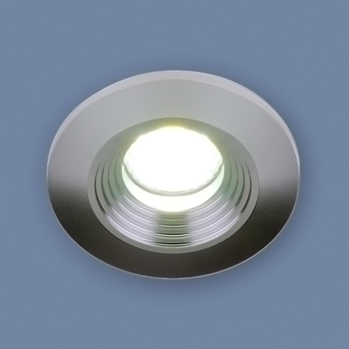 Точечный светодиодный светильник 9903 LED 3W COB BK серебро - фото 1 - id-p66818375
