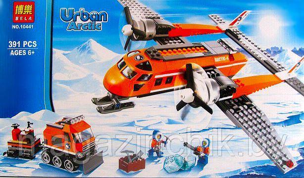 Конструктор 10441 Bela Арктический самолет, аналог LEGO City (Лего Сити) 60064