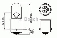 Лампа 4W 24V (BA9S)