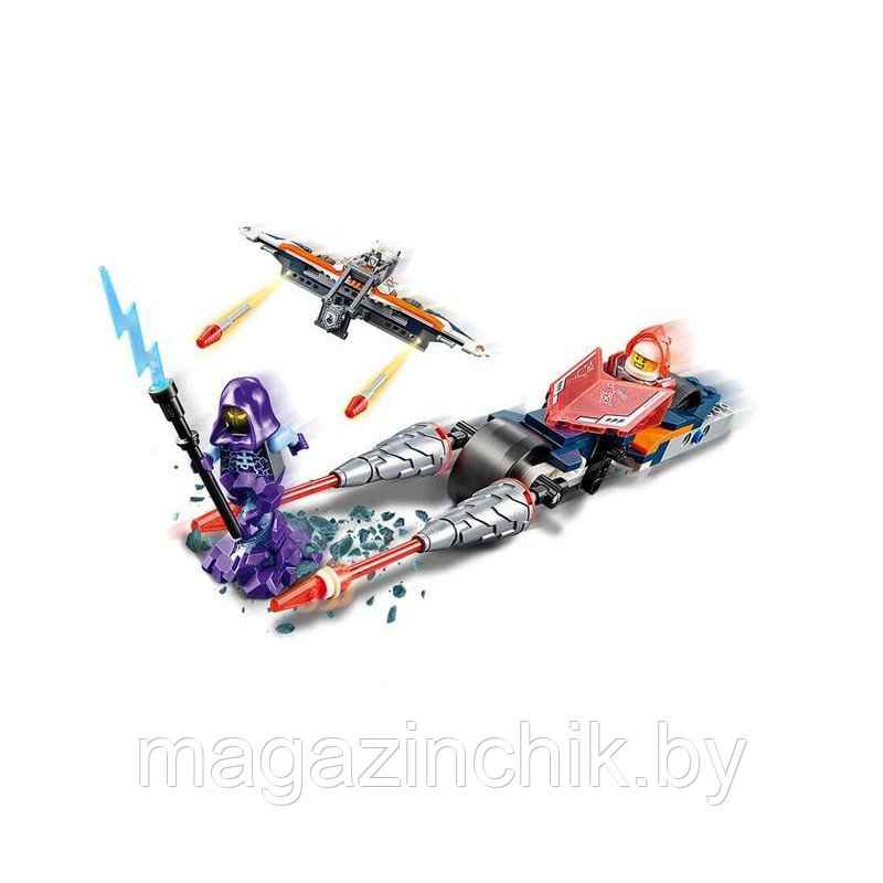 Конструктор Nexo Knights Нексо Рыцари 10592 Турнирная машина Ланса 227 дет., аналог LEGO 70348 - фото 2 - id-p66827915