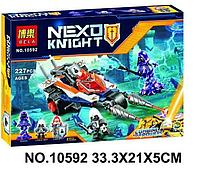 Конструктор Nexo Knights Нексо Рыцари 10592 Турнирная машина Ланса 227 дет., аналог LEGO 70348