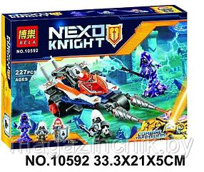 Конструктор Nexo Knights Нексо Рыцари 10592 Турнирная машина Ланса 227 дет., аналог LEGO 70348