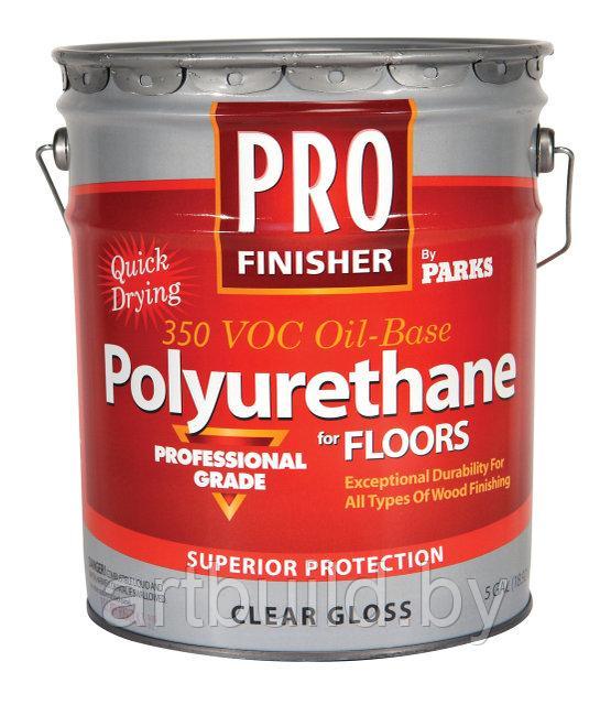 Профессиональный полиуретановый лак для лестниц и паркета PRO FINISHER Polyurethane 3.78