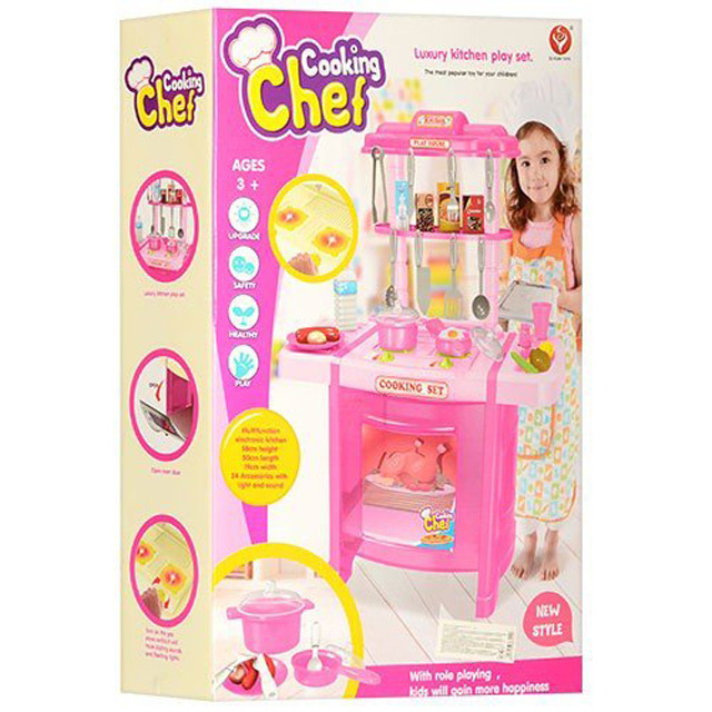 Детская кухня Cooking Chef 922-14 со звуком и светом - фото 2 - id-p66856221
