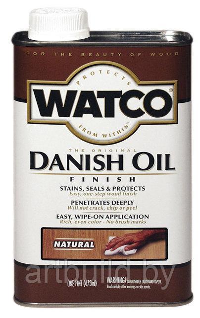 Датское защитное тонирующее масло Watco Danish Oil (0.473 л.)