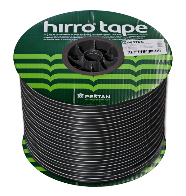 Капельная лента Hirro Tape (Сербия) шаг 10см, стенка 0,20мм, 500м в бухте - фото 1 - id-p62261705