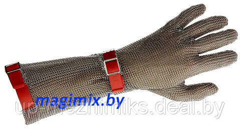 Перчатки кольчужные с манжетой 190 мм Германия - фото 1 - id-p66887572