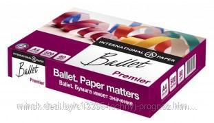 Бумага "Ballet Premier" А4, 80г/м2, 500л., белизна CIE 161%, яркость ISO 98%