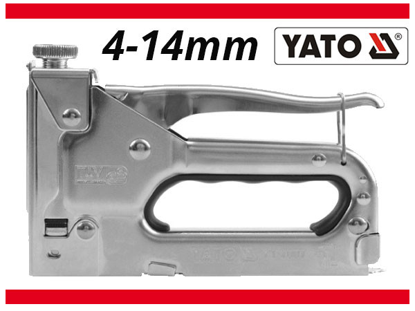 Степлер YATO YT-7007 с регулятором для скоб - фото 1 - id-p66890698