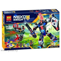 Детский конструктор Bela Nexo Knights арт. 10519 "Робот Чёрный рыцарь", аналог LEGO лего рыцари