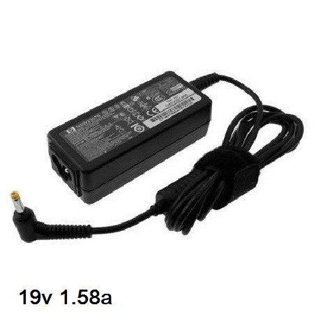 Блок питания зарядное устройство к ноутбуку hp 19v 1.58a 4,0x1,7мм (длинный разъём)
