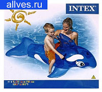 Intex 58523 Надувной плот наездник детский Касатка 163х76 см, Интекс купить в Минске