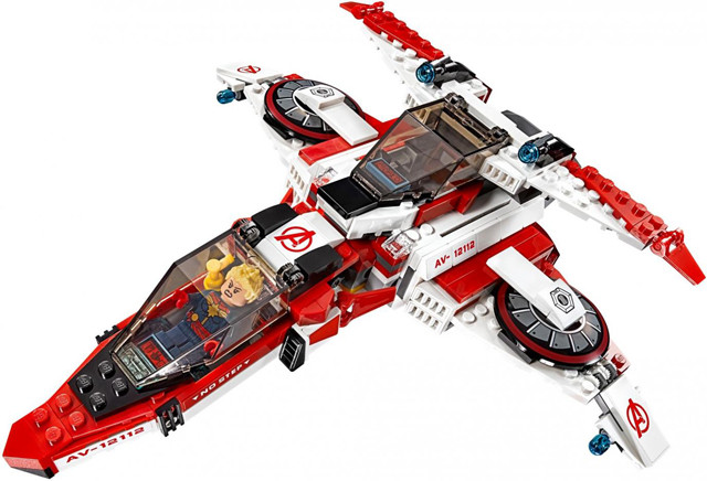 Конструктор Decool 7120 "Реактивный самолет Мстителей" (аналог Lego Super Heroes 76049) 523 детали - фото 4 - id-p66907434