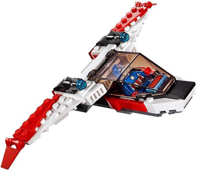 Конструктор Decool 7120 "Реактивный самолет Мстителей" (аналог Lego Super Heroes 76049) 523 детали - фото 5 - id-p66907434