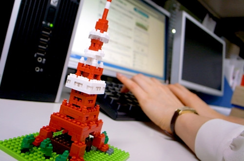 Конструктор Телебашня Tokyo Tower (nanoBlock) - фото 3 - id-p2958063