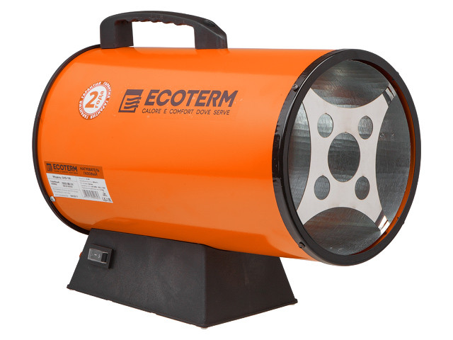 Нагреватель воздуха газовый Ecoterm GHD-150 переносной/ газовая тепловая пушка экотерм 18 кВт