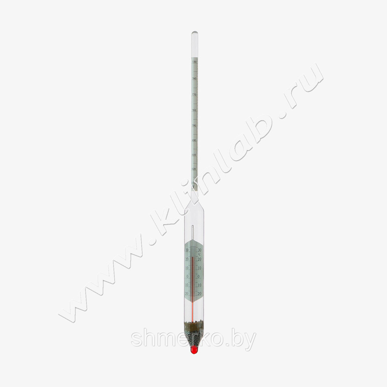 Ареометры для нефти с термометром АНТ-2   20ºС (15ºС)