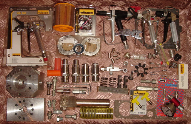 Запасные части к окрасочным агрегатам высокого давления «Финиш» «Вагнер» - фото 1 - id-p2961916