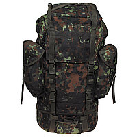 BW (Бундесвер) боевой рюкзак, камуфляж флектарн 65 литров