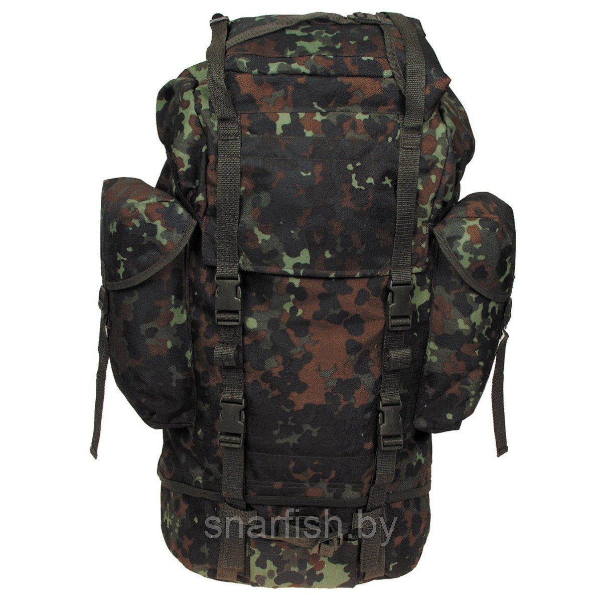 BW (Бундесвер) боевой рюкзак, камуфляж флектарн 65 литров - фото 1 - id-p66950642