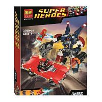 Конструктор 10674 Супергерои Железный человек: Стальной Детройт наносит удар аналог Лего 76077