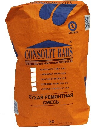 Сухие ремонтные смеси CONSOOLIT BARS 123 (КОНСОЛИТ БАРС 123): продажа ...