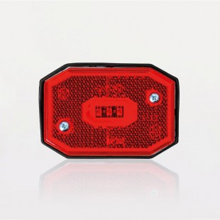 Фонарь габаритный светодиодный LED красного цвета FT-001 C LED - фото 1 - id-p66989415