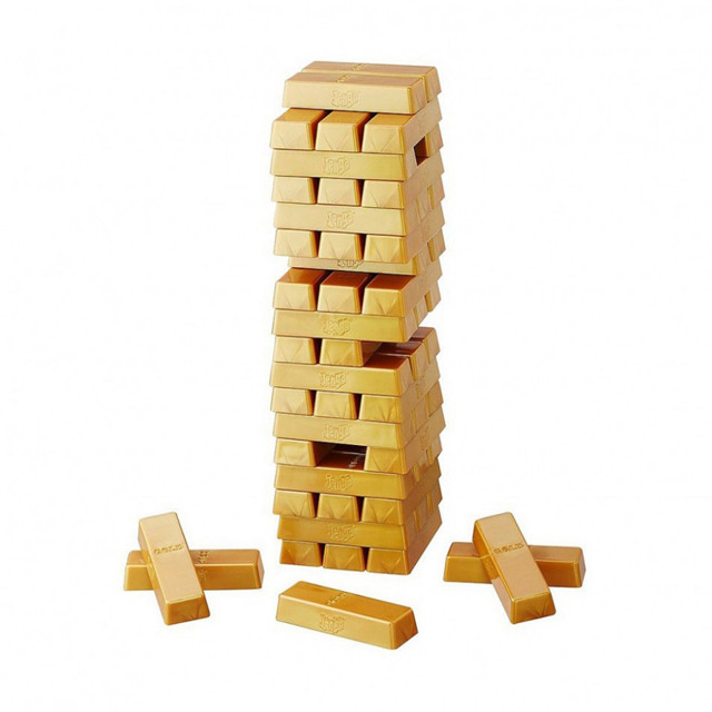 Настольная игра Дженга Голд/Jenga Gold Hasbro B7430 - фото 5 - id-p67002676