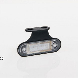 Фонарь габаритный светодиодный LED белого цвета с кронштейном FT-015 B+K LED, фото 2