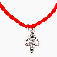 Красная Нить «Королевская лилия», браслет с подвеской №8
