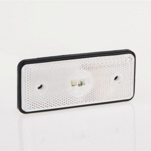 Фонарь габаритный светодиодный LED белого цвета с проводом MD-013 B LED, фото 2